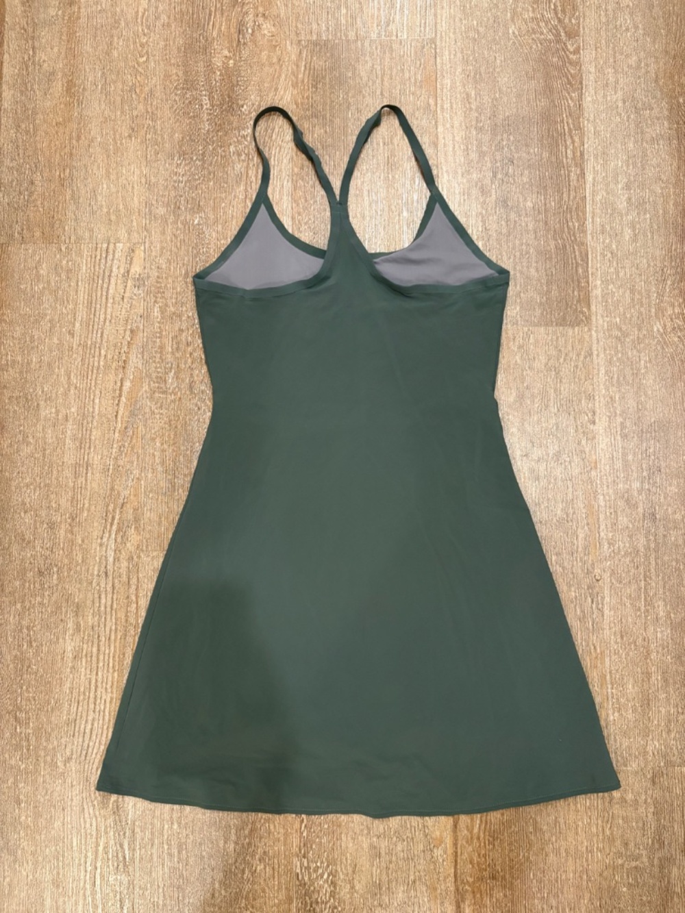 Outdoor Voices Exercise Dress - Dark Green / Spruce [XS] - Picture 2 of 6